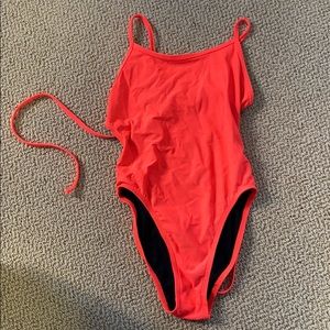 jolyn training one piece swim suit, size 30